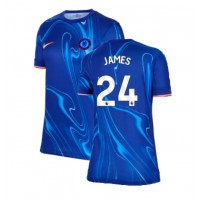 Camiseta Chelsea Reece James #24 Primera Equipación Replica 2024-25 para mujer mangas cortas